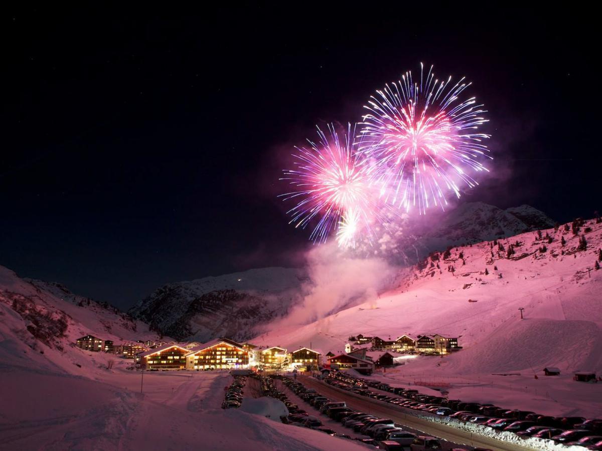 Feuerwerk am Arlberg