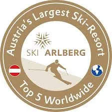 Logo of Ski Arlberg, Austria's largest ski resort, Top 5 worldwide