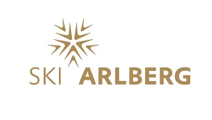Ski Arlberg logo with a stylized snowflake design